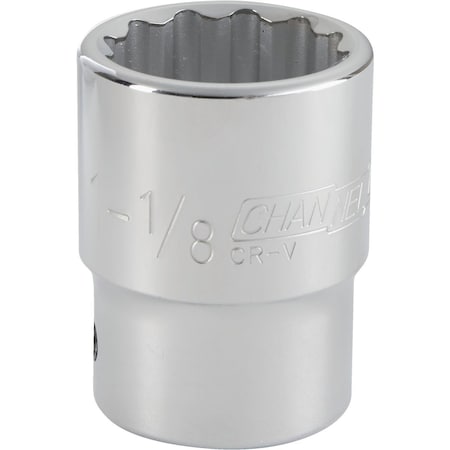 Channellock 3/4 In. Drive 1-1/8 In. 12-Point Shallow Standard Socket 308986